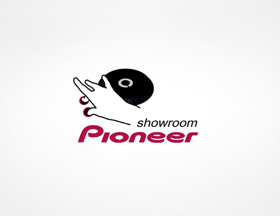 Pioneer showroom logo